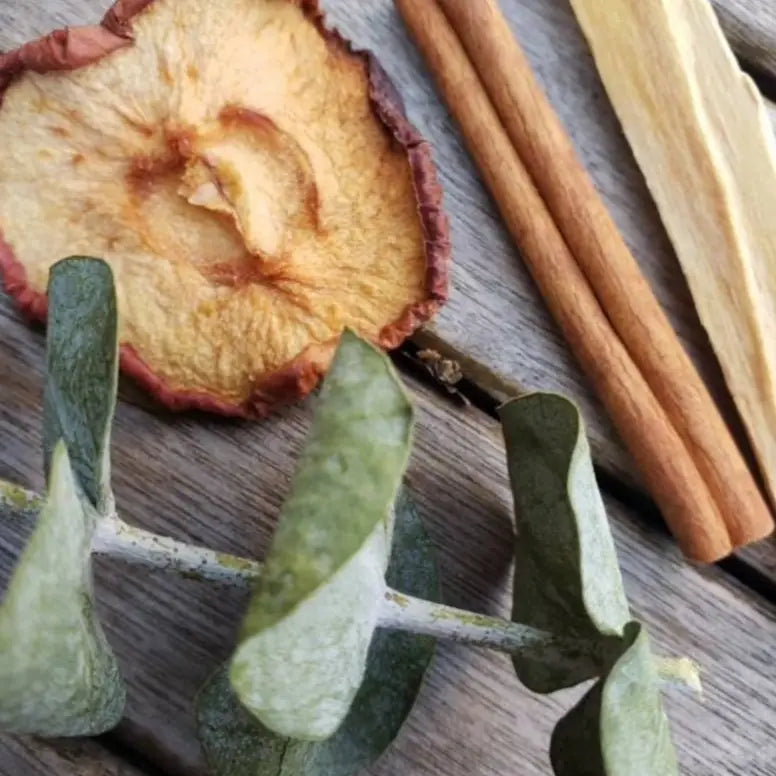 Eucalyptus, Palo Santo, Apple and Cinnamon Smudge Stick