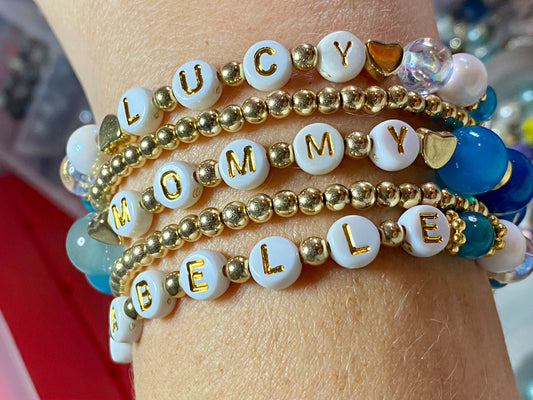 Customized Mommy & Me Bracelets