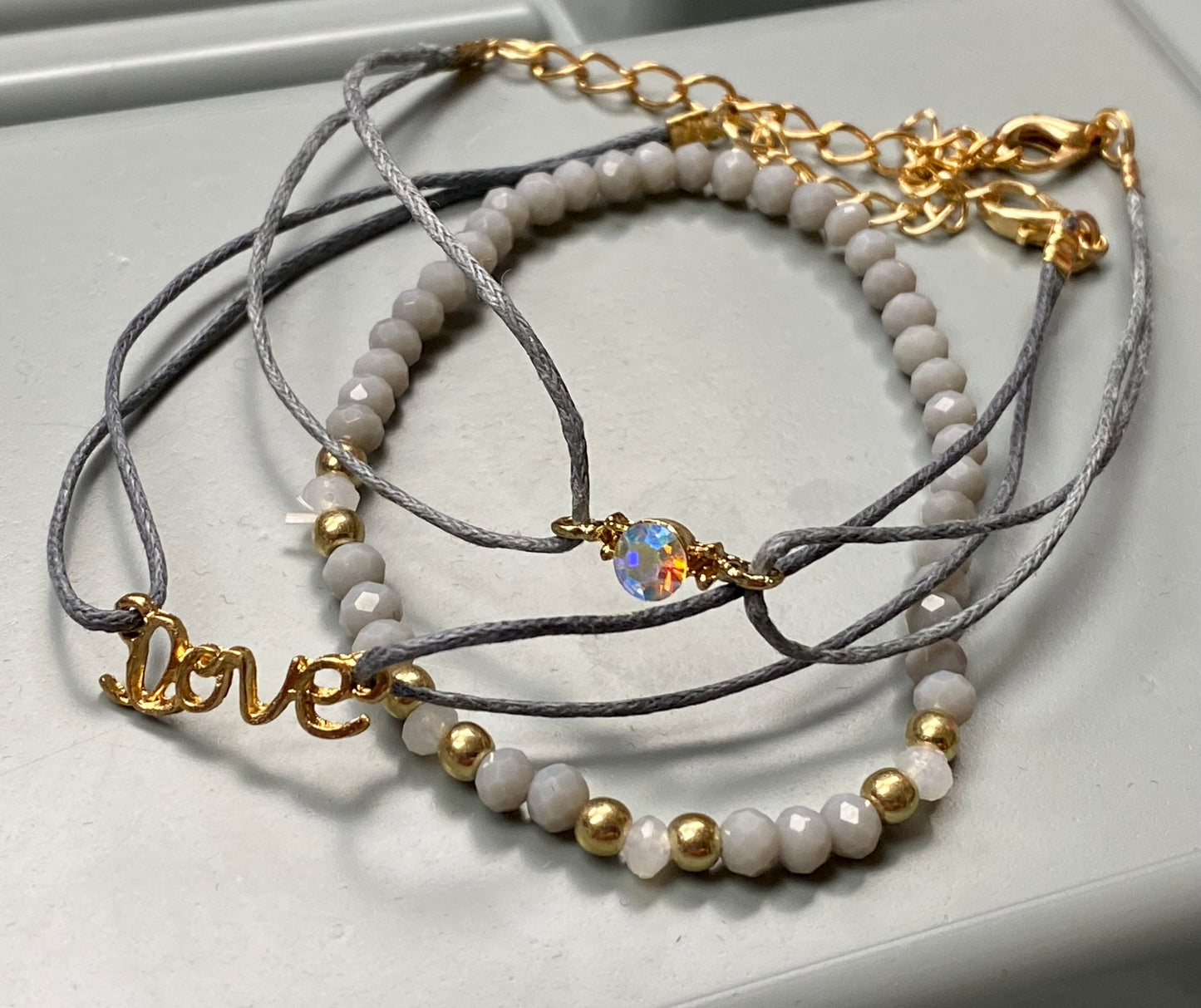 Love grey Bracelet