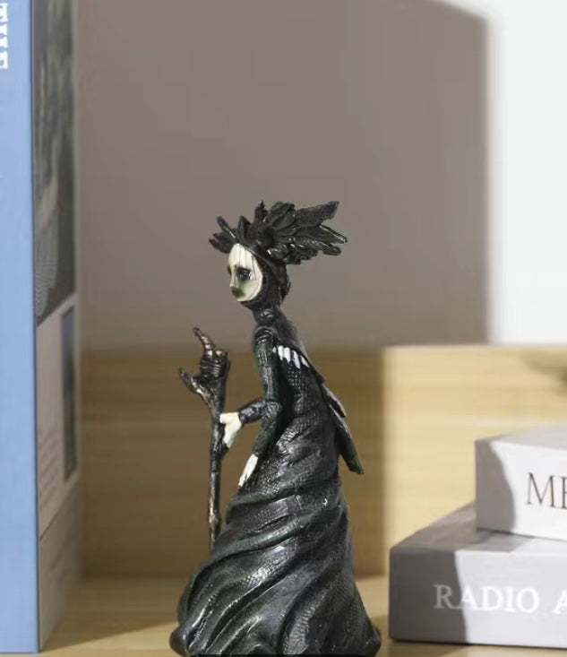 Creepy Resin Witch