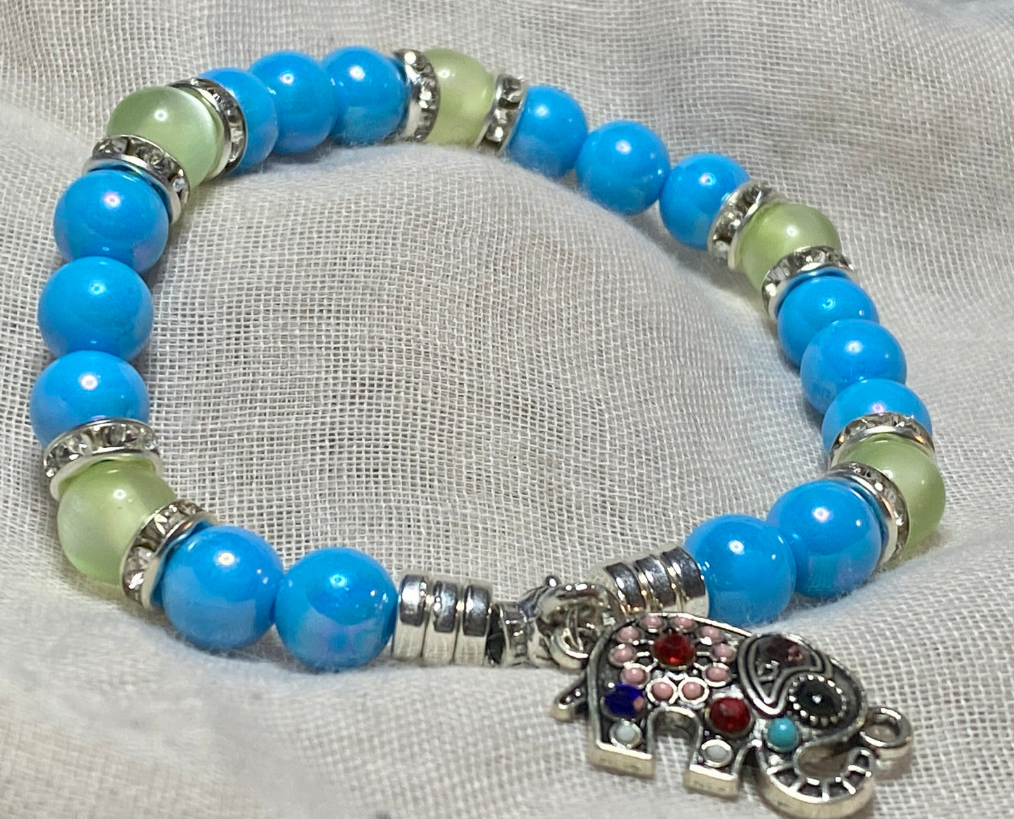 Elephant Charm Bracelet