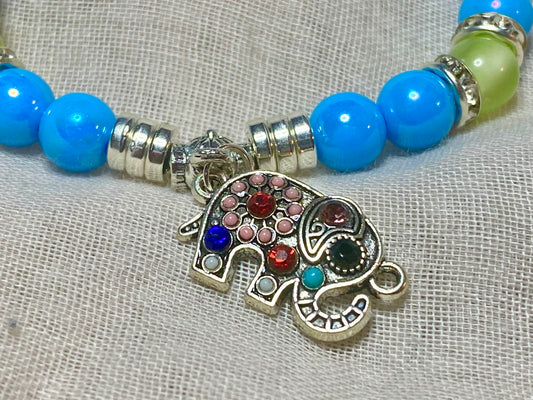 Elephant Charm Bracelet