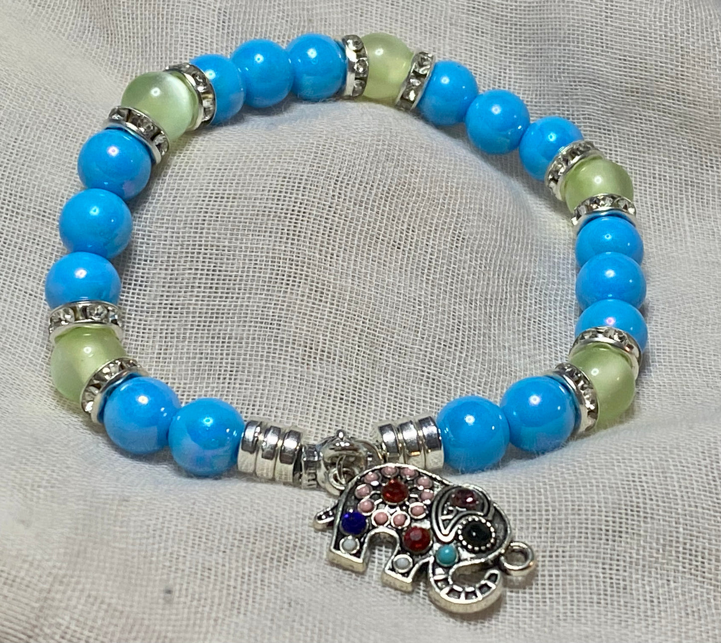 Elephant Charm Bracelet