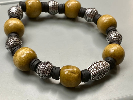 Tribal Wooden Bracelet