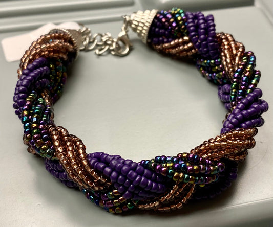 Purple Seed Bracelet