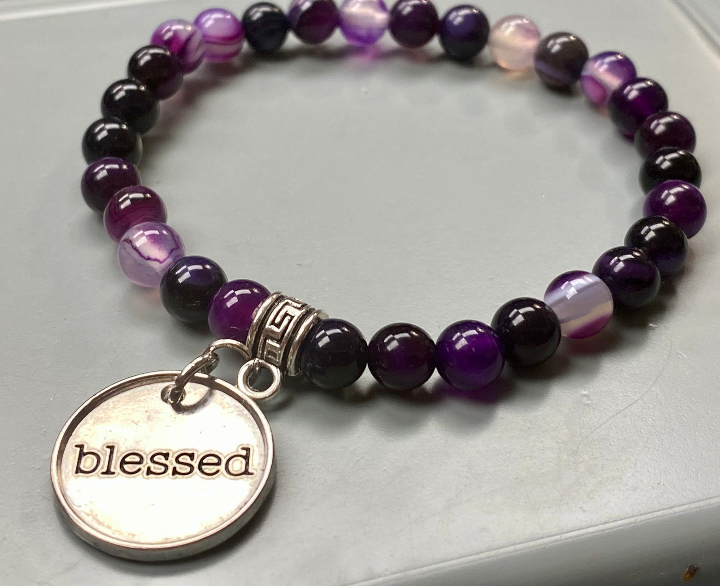 Blessed Amethyst Bracelet