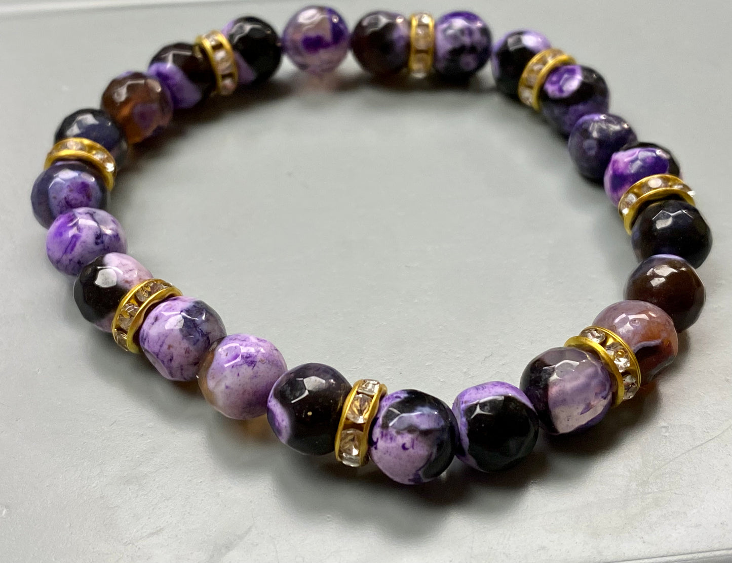 Dark Amethyst Bracelet