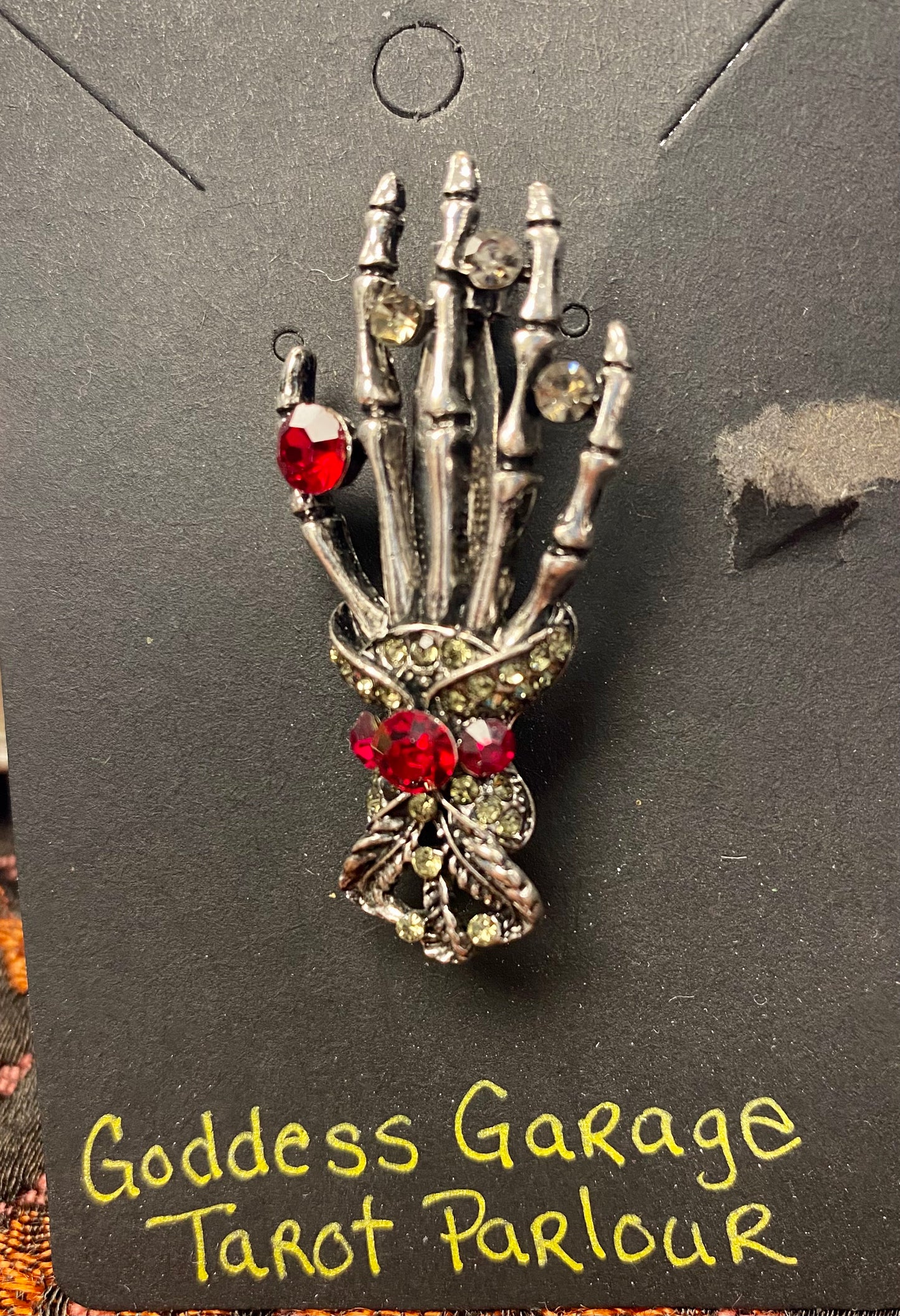 Skeleton Hand Brooch