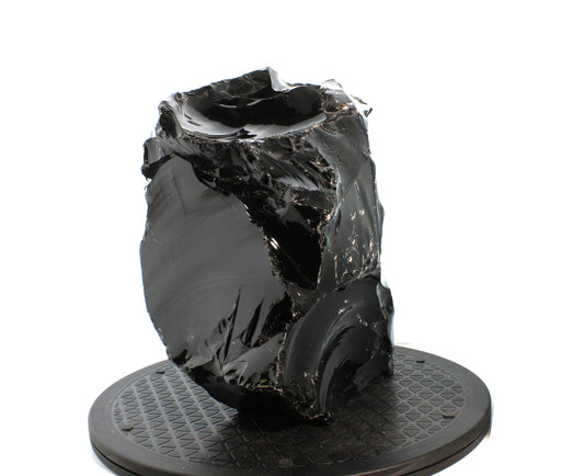 Obsidian Black Boulder