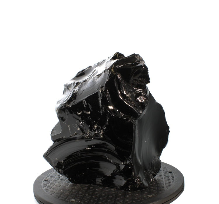 Obsidian Black Boulder