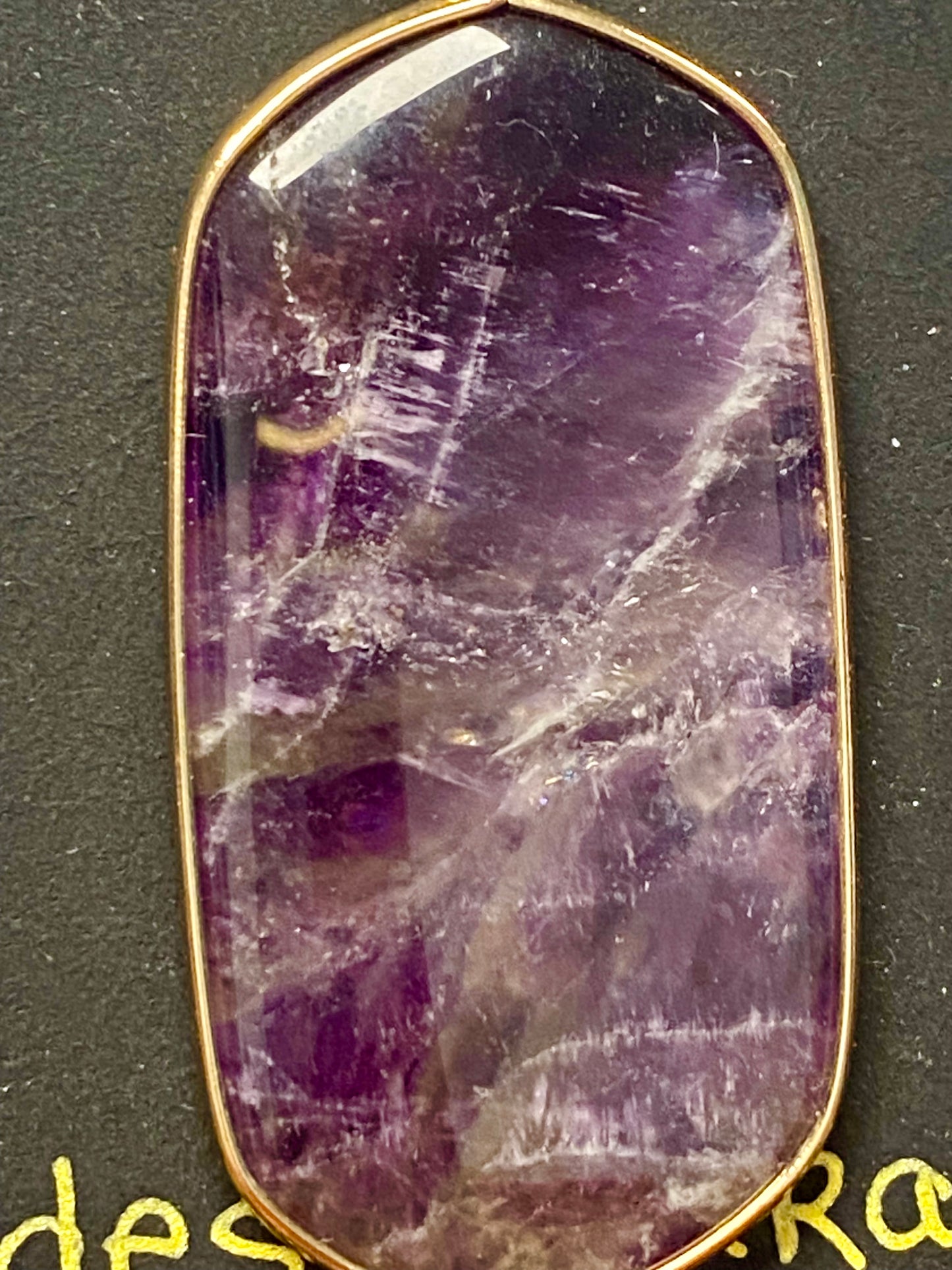 Amethyst Pendant Necklace