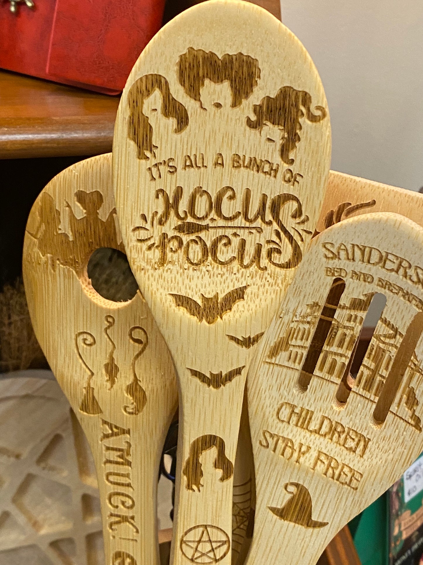 Hocus Pocus Wooden Spoon