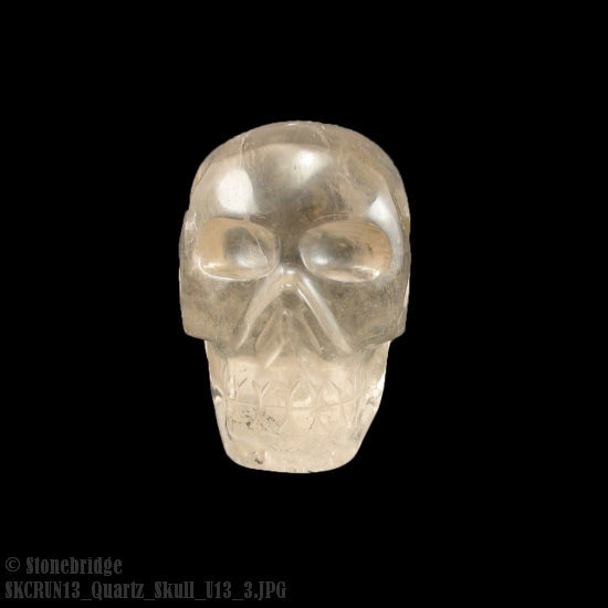 Smokey Quartz Skull