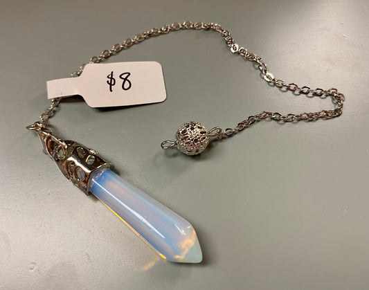 Pendulum ~ Silver Opalite