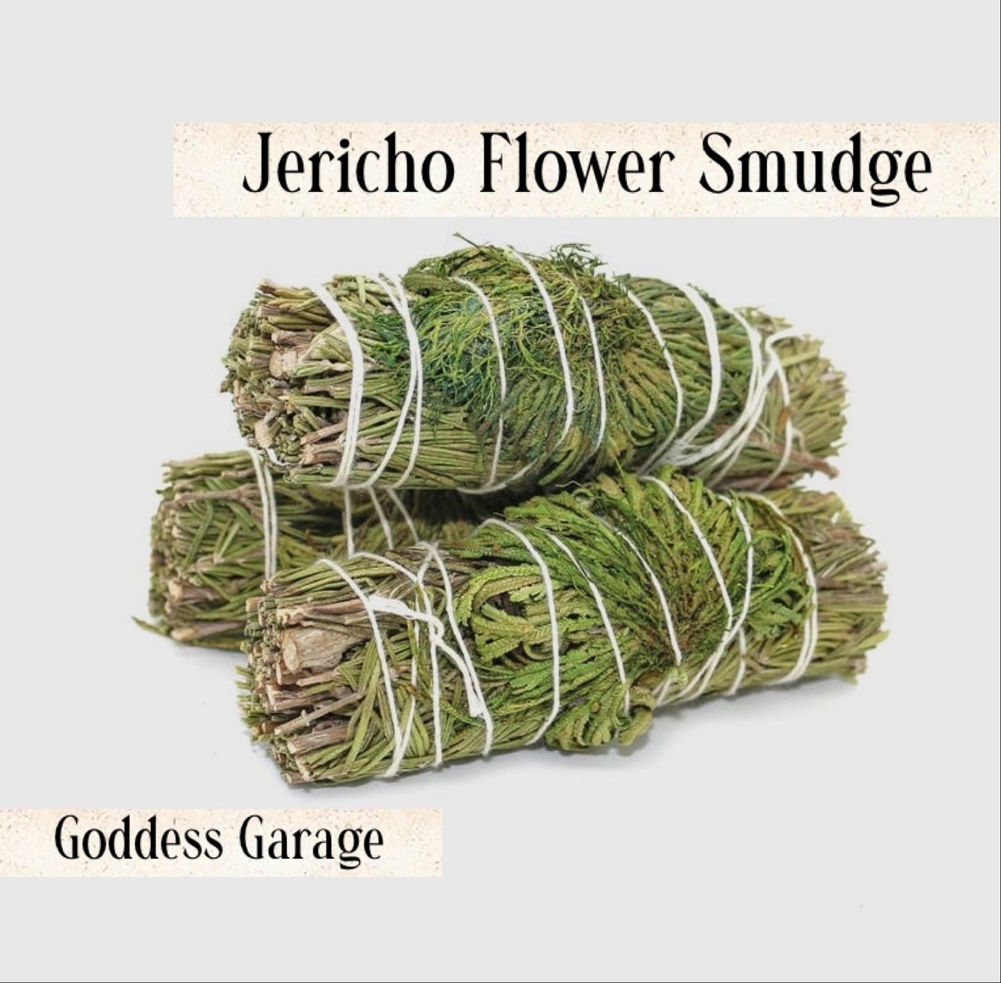 Rosemary Jericho Flower Smudge