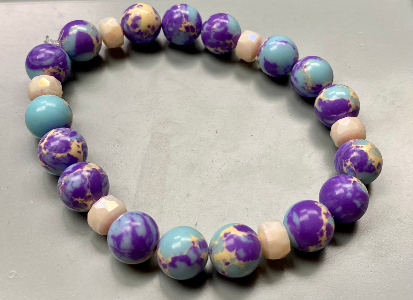 Another Blue & Purple Bracelet