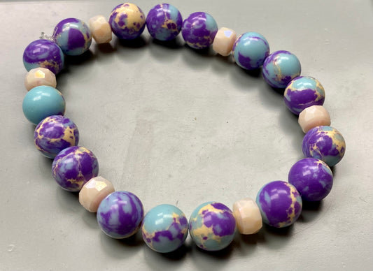 Another Blue & Purple Bracelet