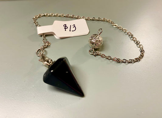 Pendulum ~ Baby Black Obsidian