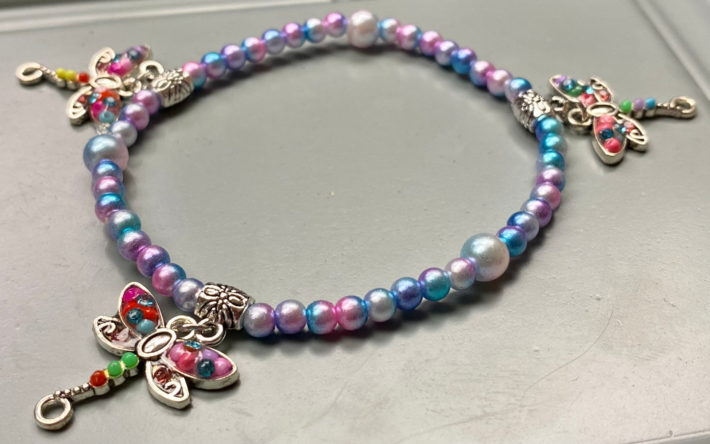 Dragonfly Charm Bracelet