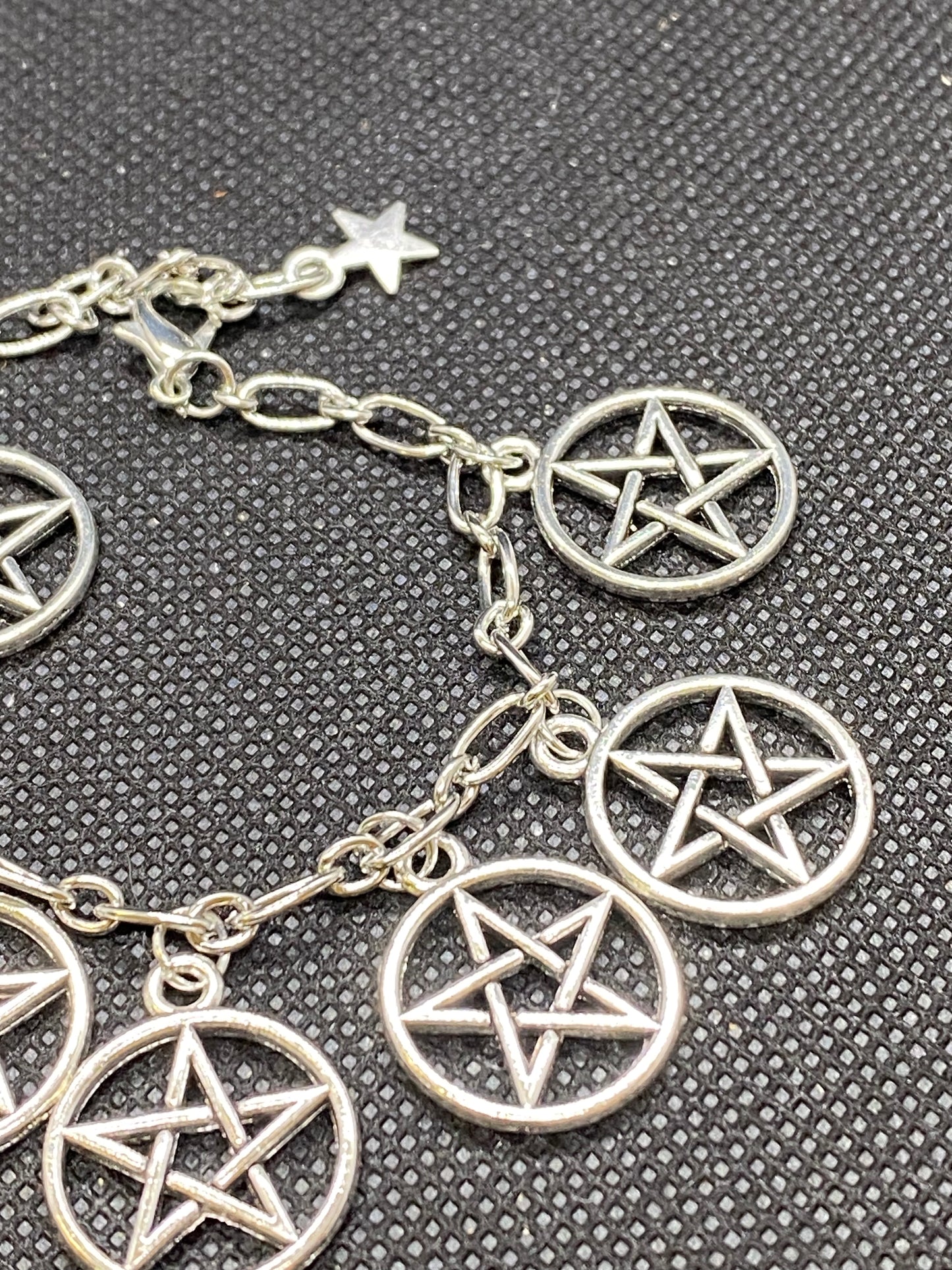 Silver Pentacle Bracelet