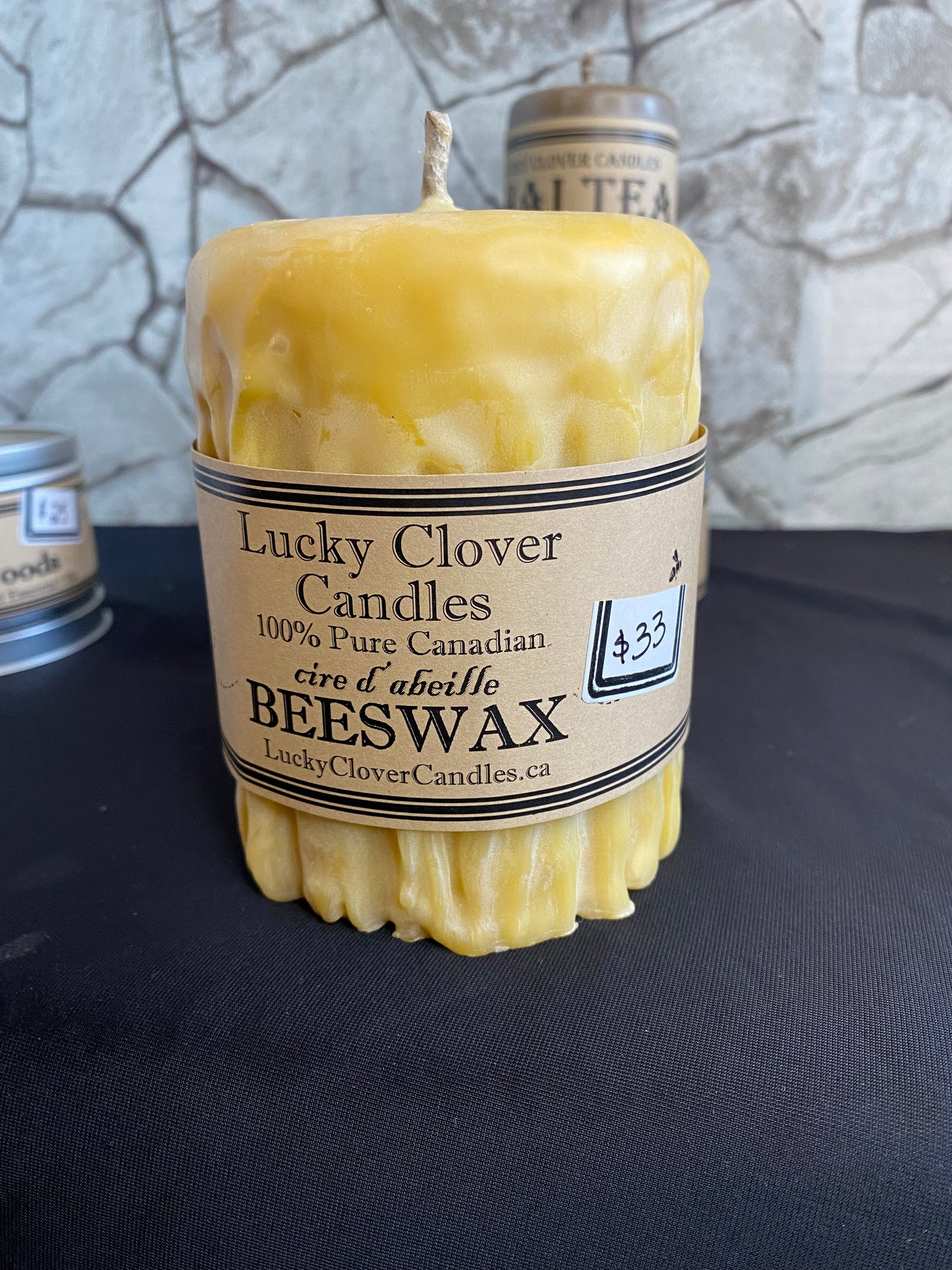 Sage & Copal Infused Beeswax Candles