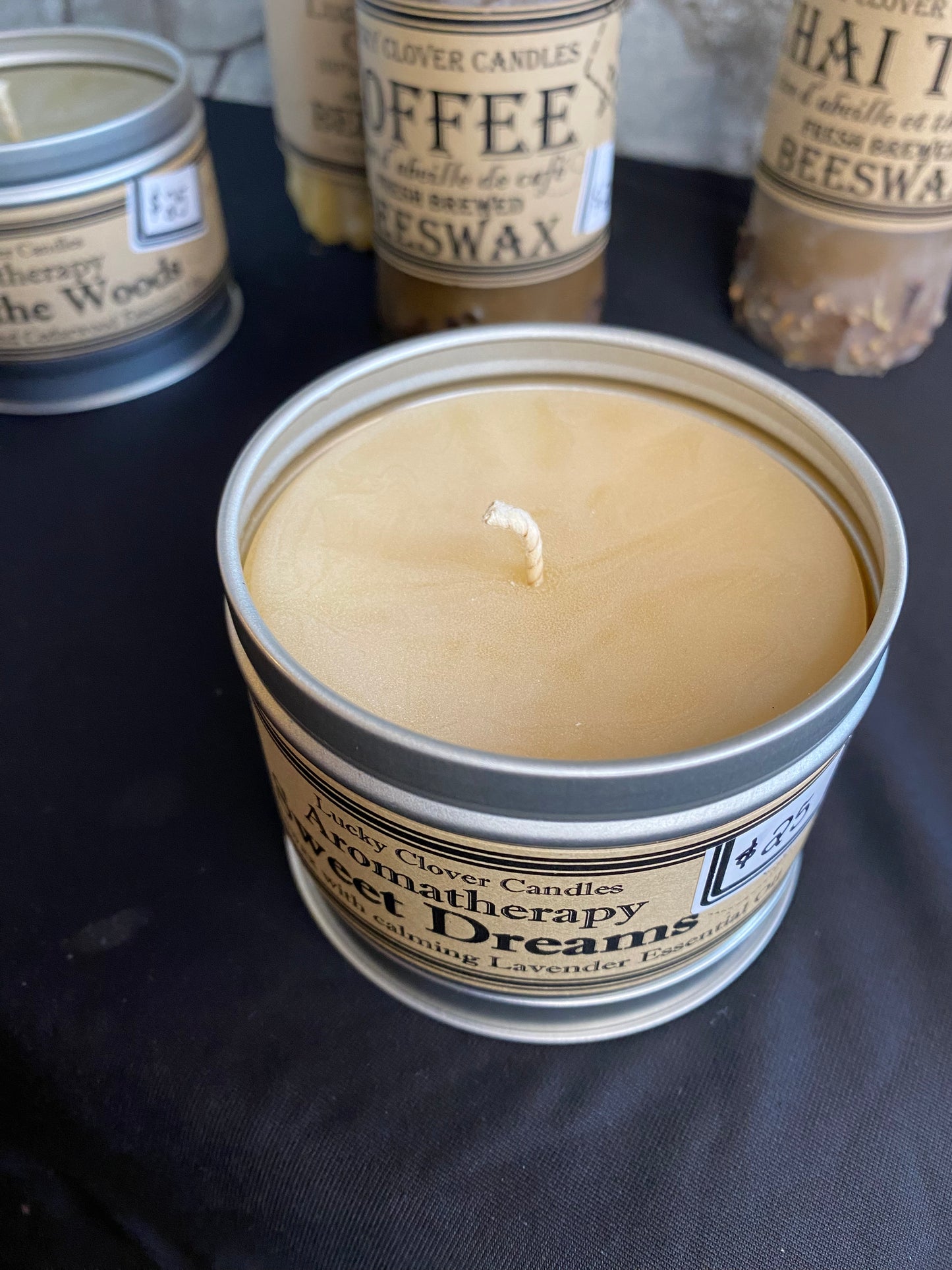 Sage & Copal Infused Beeswax Candles