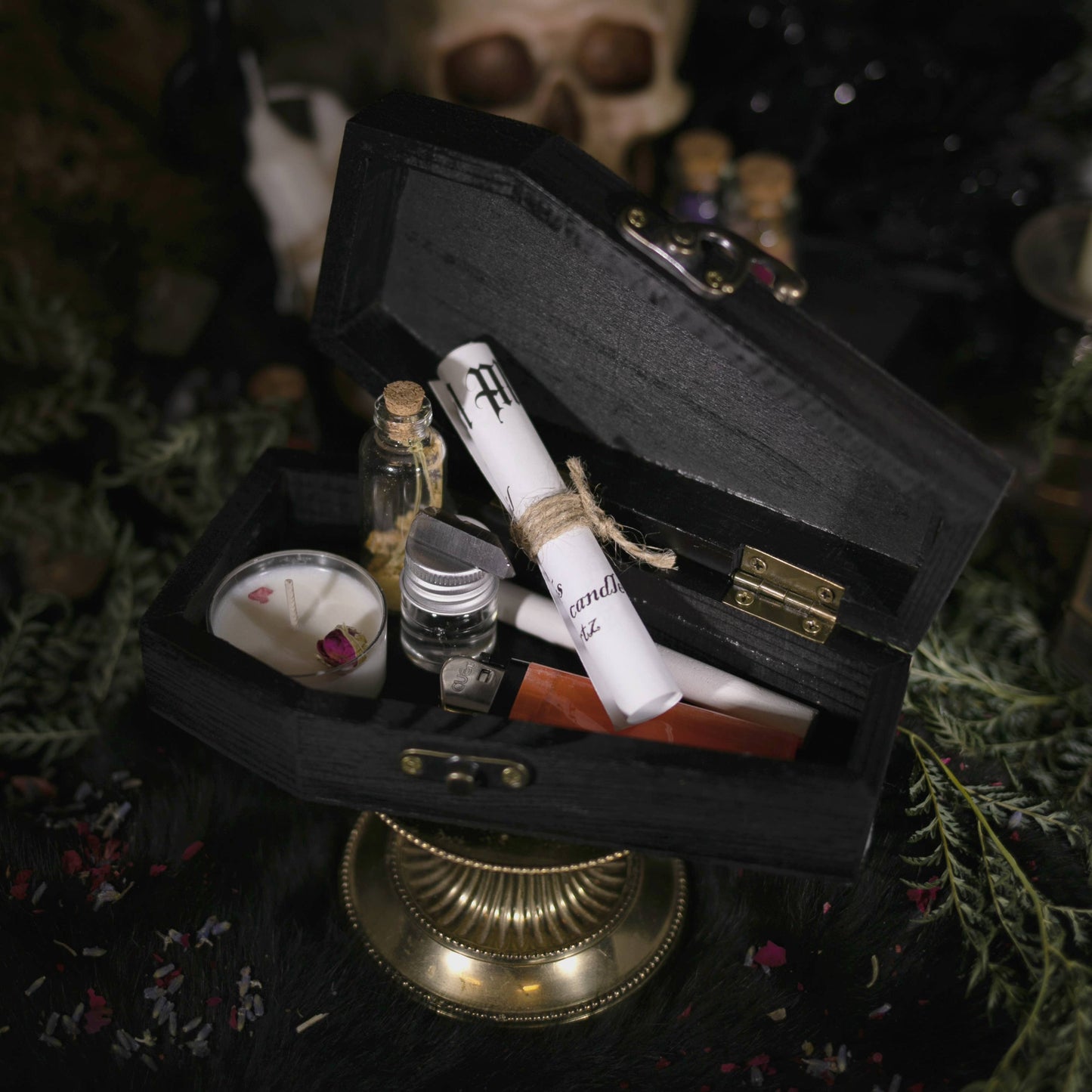 Coffin Travel Altar Set